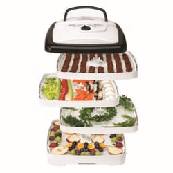 NESCO JerkyXpress Food dehydrator, 4 Trays, White