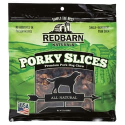 Redbarn Naturals Porky Slices Grain Free Chews For Dogs 12 in. 1 pk