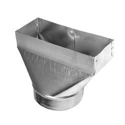 GAF Master Flow 6 in. D Galvanized Steel Register Box