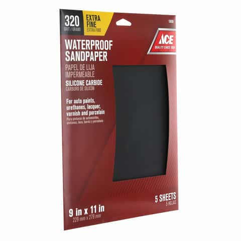 9'' x 11'' Wet and Dry Sandpaper 80 - 10000 Grit Waterproof Sanding Paper  Sheets