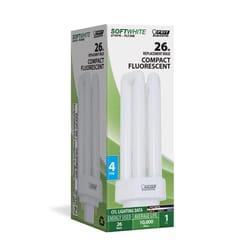 Feit 26 W PL 1.88 in. D X 5.2 in. L CFL Bulb Soft White Specialty 2700 K 1 pk