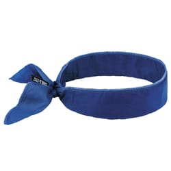 Ergodyne Chill-Its Bandana Headband Blue One Size Fits Most