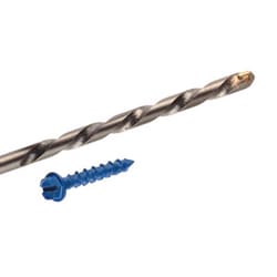 Tapcon 3/16 in. D X 1-1/4 in. L Steel Hex Head Concrete Screw Anchor 75 pk