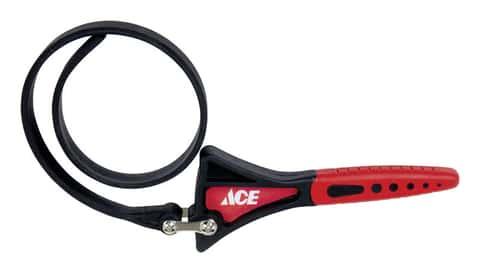 Pipe Strap Wrench,12-inch Capacity Adjustable Strap Wrench