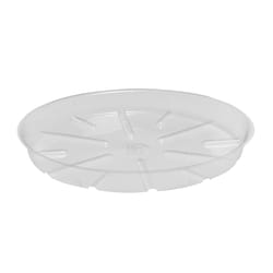 Bond 4 in. D Vinyl Plant Saucer Clear