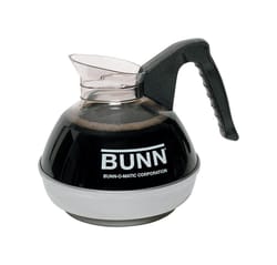 BUNN Black/Silver Plastic Carafe