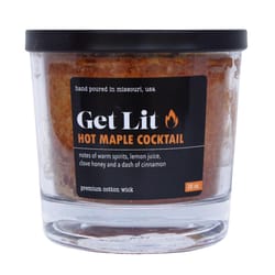 McCall's Candles Get Lit Brown Hot Maple Cocktail Scent Candle 16 oz