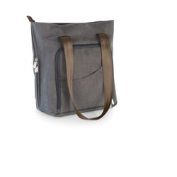 Legacy Sonama Gray Polyester Wine and Cheese Tote