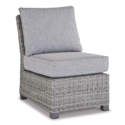 Signature Design by Ashley Naples Beach Gray Aluminum Frame Chair Gray