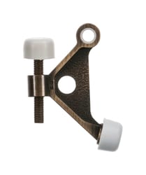 Ace 2-5/8 in. W Metal Antique Gold Hinge Pin Door Stop Mounts to door and wall 0 in.