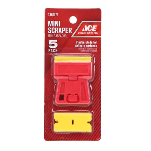 Ace 0.19 in. W Plastic Double Edge Scraper - Ace Hardware