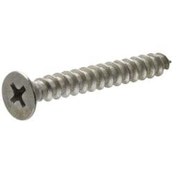 HILLMAN No. 8 Ga. X 3 in. L Phillips Flat Head Sheet Metal Screws 50 pk