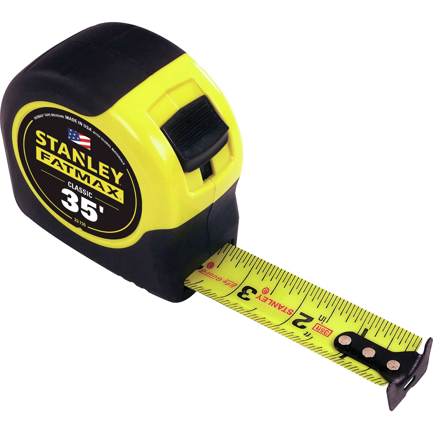 Various Tape Measurers Craftsman 16 ft And Stanley 8 ft With Black