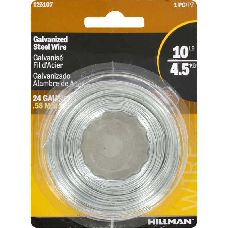 Hillman 250 ft. L Galvanized Steel 24 Ga. Wire Ace Hardware