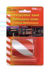 Trim Brite 2 in. W X 24 in. L Red/White Reflective Tape 1 pk