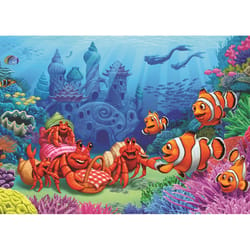 Cobble Hill Clownfish Gathering Tray Puzzle Multicolored 35 pc