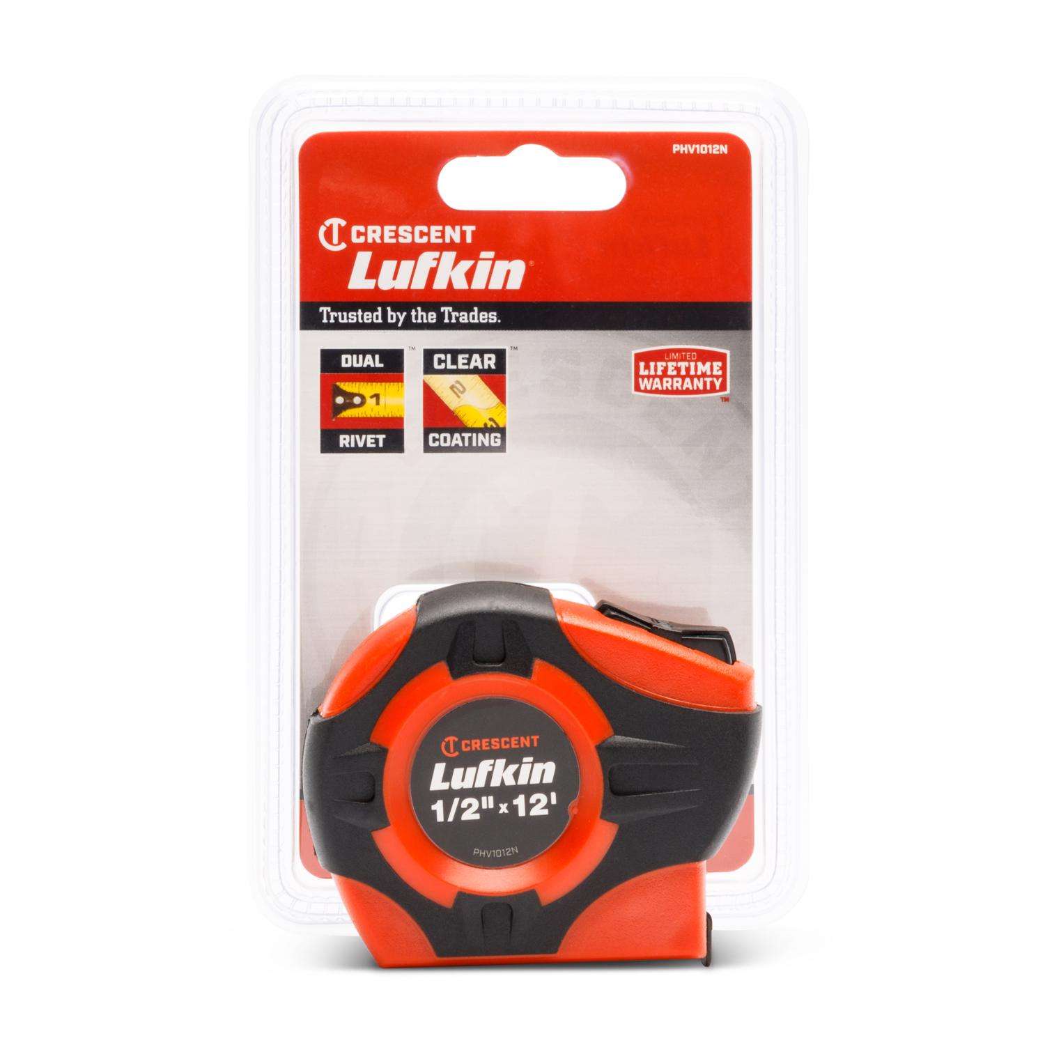 Lufkin 100 ft. L X 0.5 in. W Reel Rewind Tape Measure 1 pk - Ace Hardware