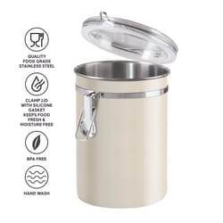 OGGI 47 oz Gray Clamp Canister 1 pk