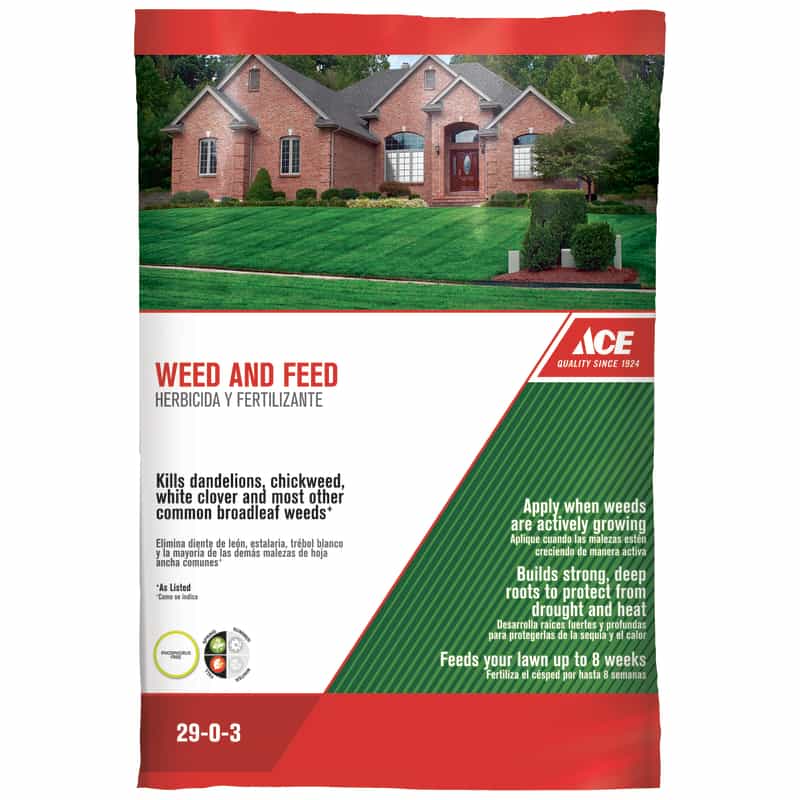 Ace 2903 Weed and Feed For All Grass Types Ace Hardware