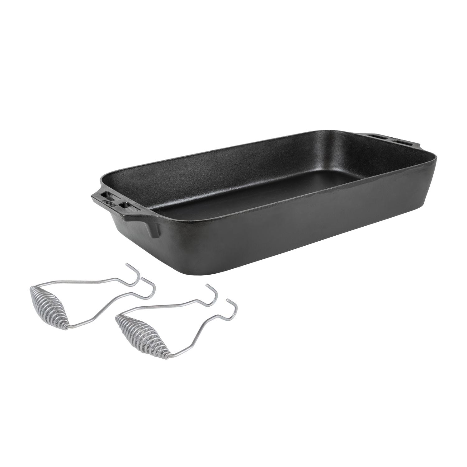 Lodge Cast Iron Fry Pan 9 qt Black Sansujyuku sansujyuku.com