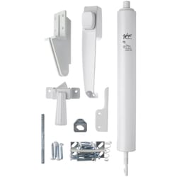 Wright 1-3/4 in. D X 1-3/4 in. L White Steel Lanai Door Repair Kit 1 pk