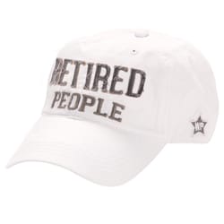 Pavilion We People Retired Baseball Cap White One Size Fits All