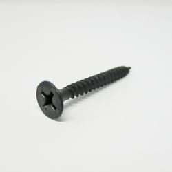 Indiginous Drywall Gypsum Black Screws Sharp Point Self Tapping Screws  Carbon Steel Wood Screws (1.5 Inch, 25)