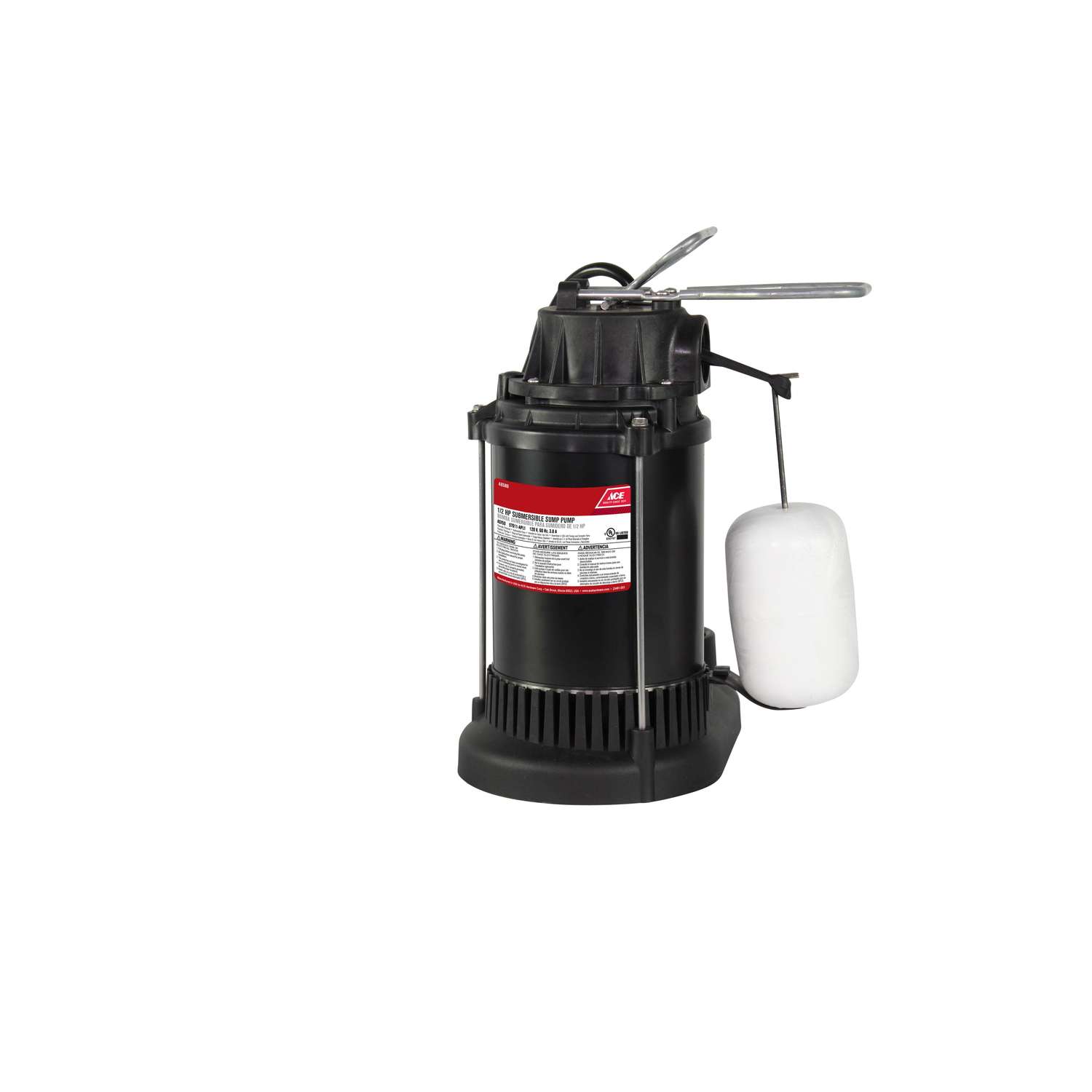 Water ace sump pump float switch