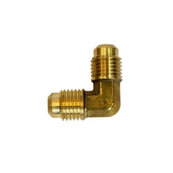 ATC 1/4 in. Flare X 1/4 in. D Flare Brass 90 Degree Elbow