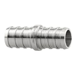 Boshart Industries 1/2 in. PEX in. X 1/2 in. D PEX in. Stainless Steel Coupling