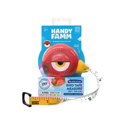HandyFamm Lola Bird Kid's Tape Measure Red