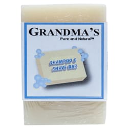 Grandma's Unscented Scent Shampoo and Shave Bar 4 oz 1 pk