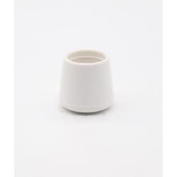 Projex Rubber Leg Tip White Round 1 in. W 1 pk