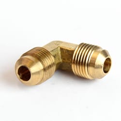 ATC 3/8 in. Flare X 3/8 in. D Flare Brass 90 Degree Elbow