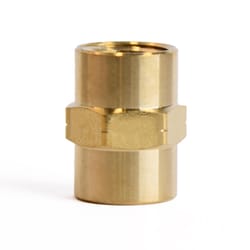 ATC 1/4 in. FPT 1/4 in. D FPT Brass Coupling
