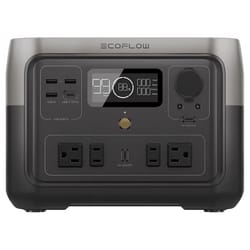 EcoFlow River 2 Max 512 W Battery Portable Power Station Includes Cord