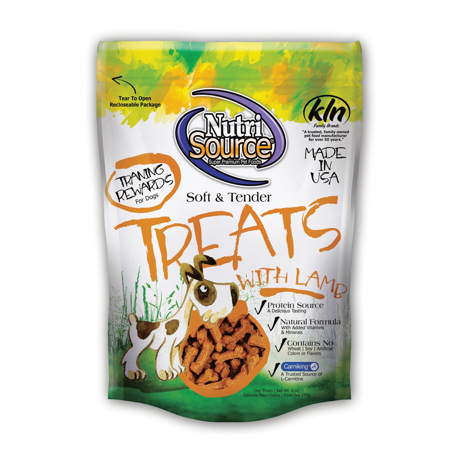 UPC 073893800019 product image for Nutri Source Lamb Dog Grain Free Treats 1 6 oz. | upcitemdb.com