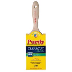 Purdy Clearcut Elite Sprig 3 in. Ultra Stiff Flat Trim Paint Brush