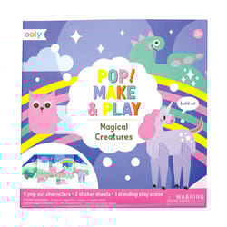 OOLY Pop Make & Play Magical Creatures Play Scene