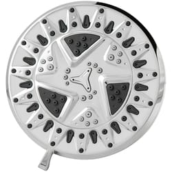 PlumbCraft Chrome ABS 6 settings Showerhead 1.8 gpm