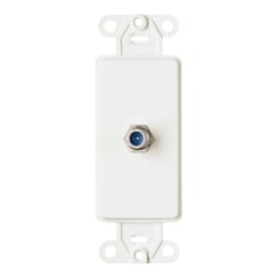 Leviton F-Connector F Decora Insert 1 pack