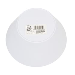 Chef Craft White Plastic Bowl 20 oz oz