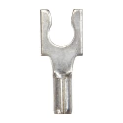 Jandorf 22-18 Ga. Uninsulated Wire Terminal Spade Silver 5 pk