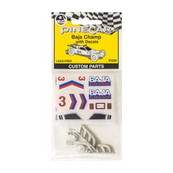 PineCar Custom Parts With Decal Multicolored