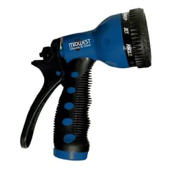 MidWest Quality Gloves 9 Pattern Adjustable Plastic Hose Nozzle