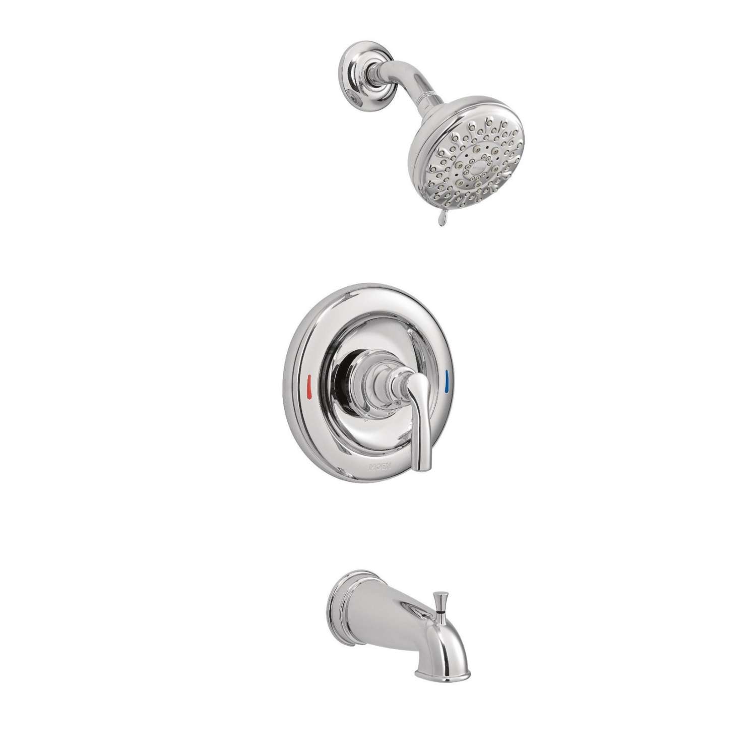 Moen Hilliard 1Handle Chrome Tub and Shower Faucet Ace Hardware