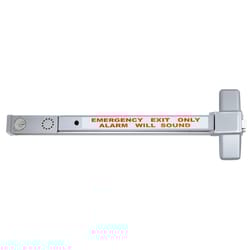 Tell Satin Silver Aluminum Commercial Exit Device 2 pk