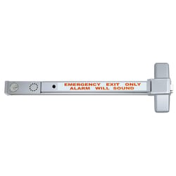 Tell Satin Silver Aluminum Commercial Exit Device 2 pk