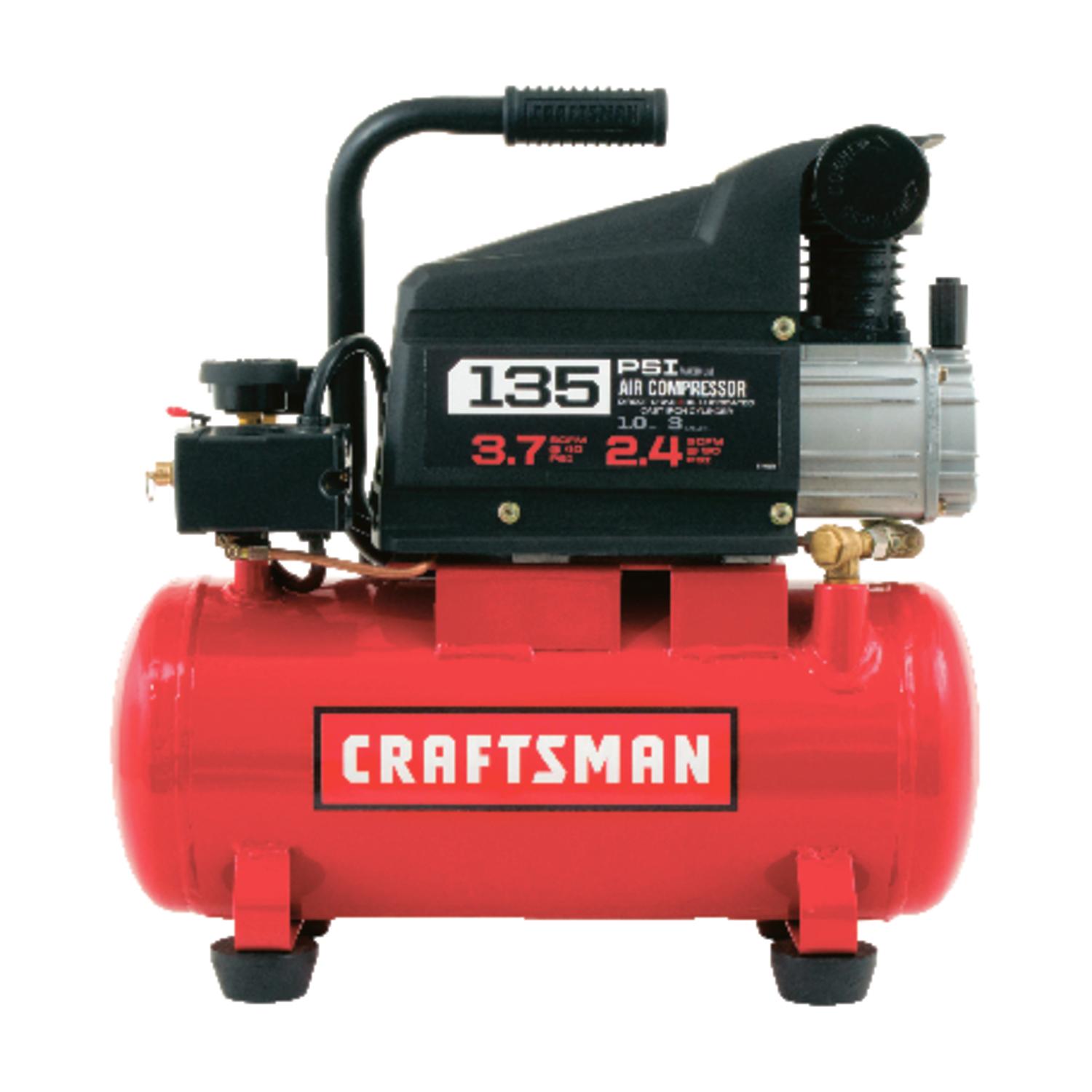 6 Gallon CRAFTSMAN Pancake Air Compressor with 13 Piece Accessory