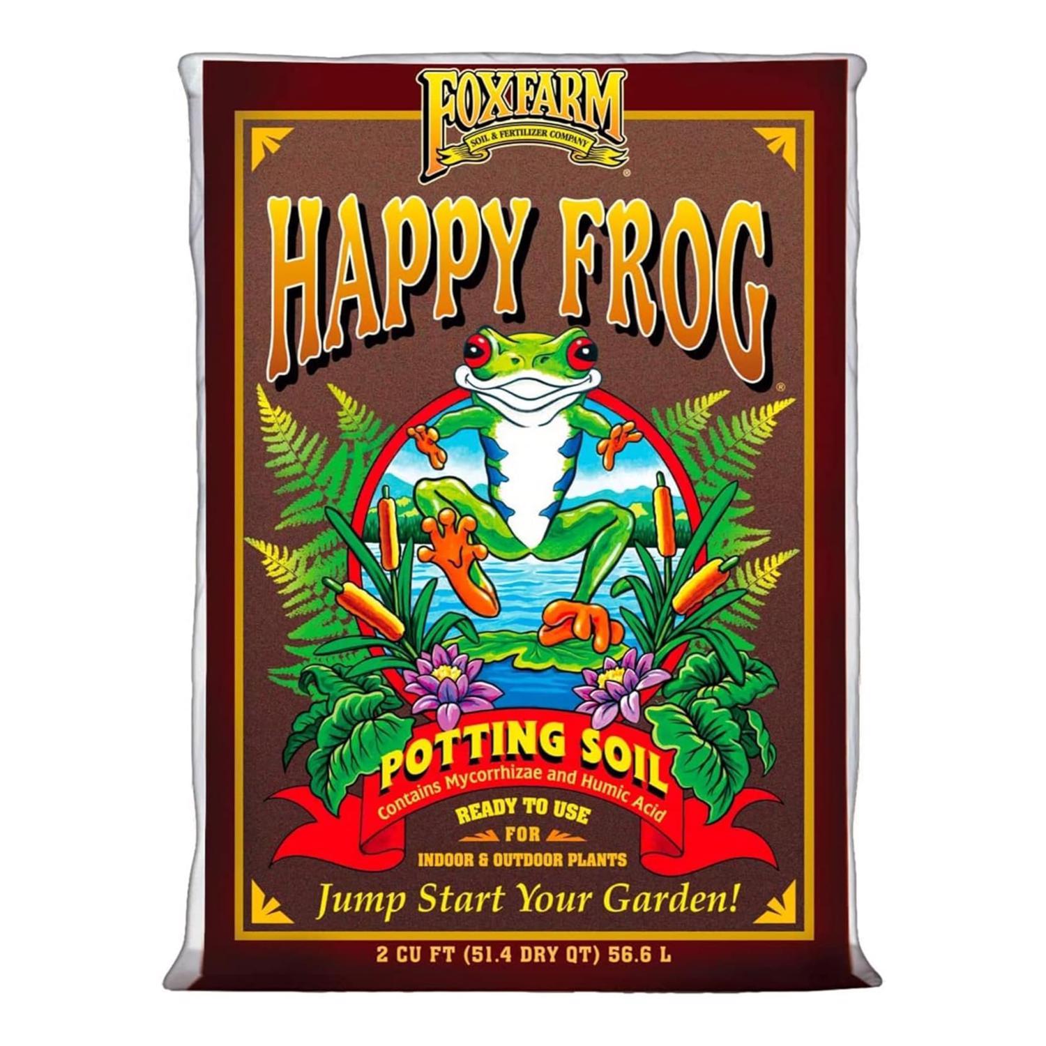 Soil（感謝） FoxFarm Happy Frog Flower and Plant Potting Soil 12 qt Mfr
